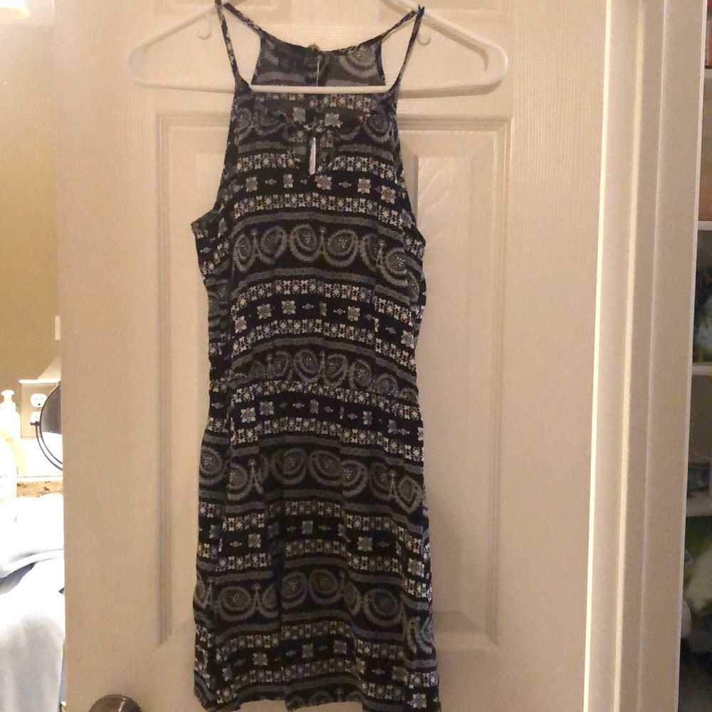 Black and white dress